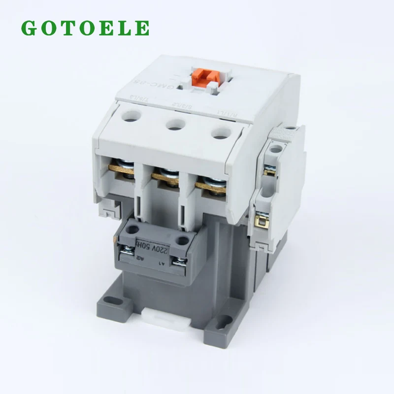 GMC-85 AC magnetisk kontaktor 3P 135A 45KW 2NO+2NC för industriell motorstyrning