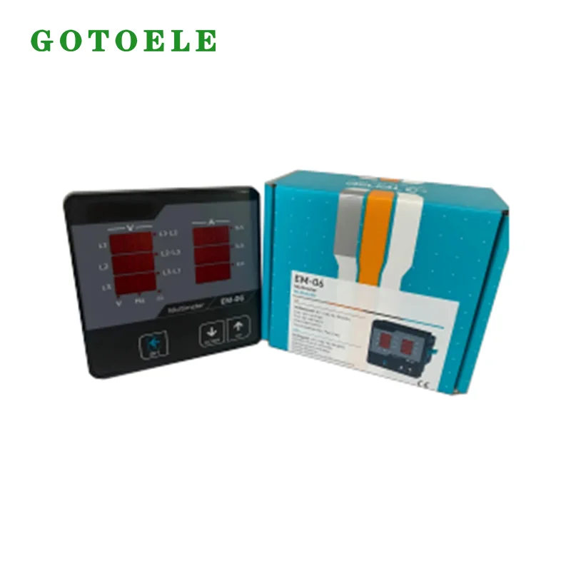 EM-06 Digital panelmultimeter med 3×6-siffrig LED-display