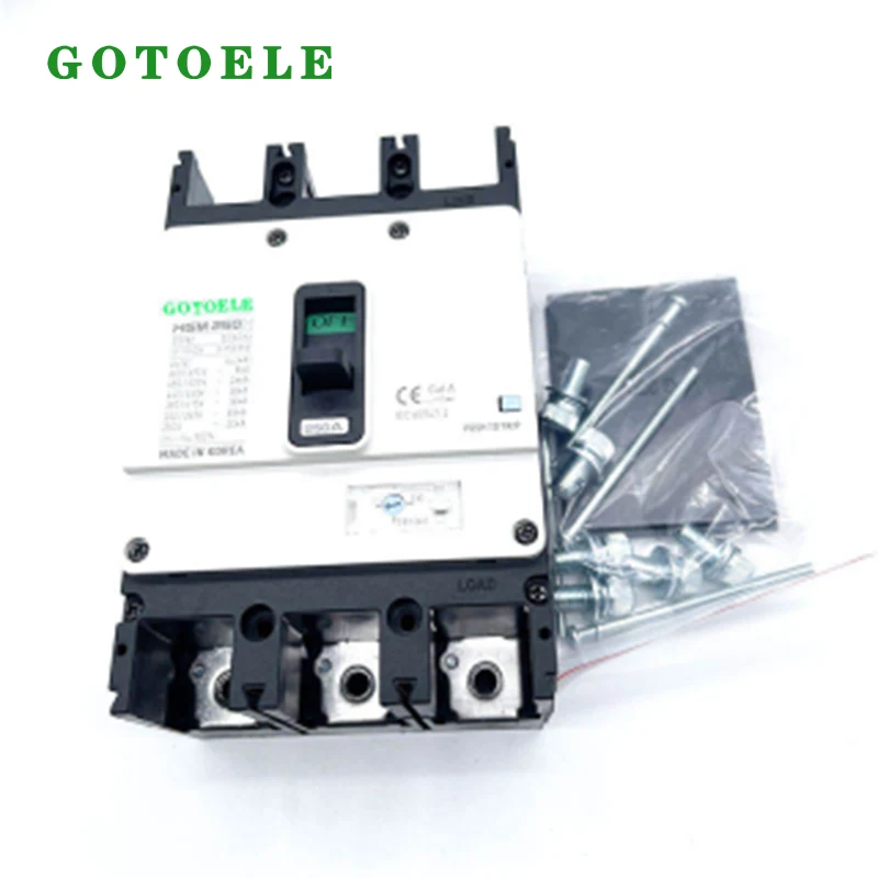 HGM-stil gjuten hölje effektbrytare 3P 100A - 800A