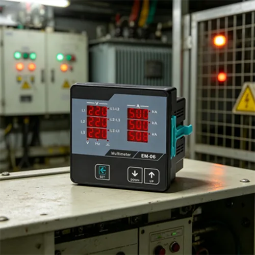 EM-06 Three Phase Voltage Current Digital Panel Meter