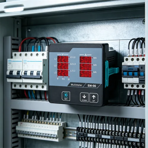 EM-06 Three Phase Voltage Current Digital Panel Meter