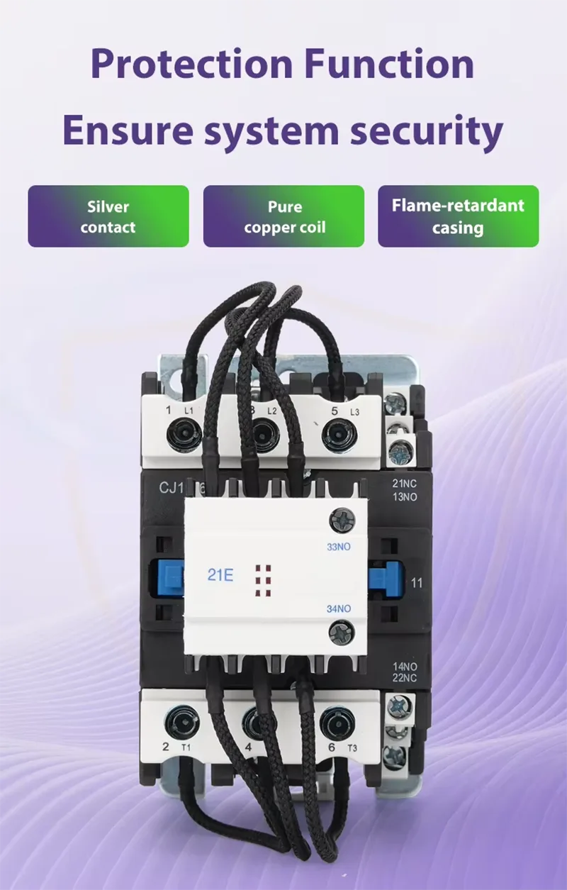 CJ19-65A 21E Capacitor Switching Contactor